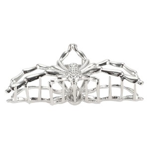 Unique Bargains Halloween Spider Style Hair Clips 4.13" Length 1 Pc - 1 of 3