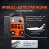 VEVOR Stick Welder, 160A ARC/Lift TIG 2-IN-1 Welding Machine with IGBT Inverter 110V/220V Portable MMA Welder Machine with Hot Start, Black&Orange - 3 of 4