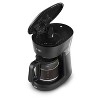 Mr. Coffee 12 Cup Switch Coffee Maker - Black: Electric Drip Machine, 900W, Brew Pause, Paper Filter, 5 oz Cup Capacity - 2 of 4