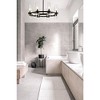 Datus 8-Light Industrial Chandelier - Modern Iron & Glass Fixture for Dining Room or Kitchen - 4 of 4