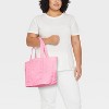 Washed Canvas Tote Handbag - JoyLab™ - 2 of 4