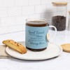 Pavilion Gift Company - Good Friends - 16 oz Wrapped Glass Mug with Coaster Lid - Drinkware - 2 of 4