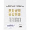 Sticko Alphabet Stickers - Funkydori Extra Large, Gold Glitter, 104pcs - 2 of 2
