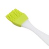 Unique Bargains Basting Brush 28g Large Handle Brush Color Block Dishwasher Safe Silicone PP 7.87"x1.57" 1Pcs - 4 of 4