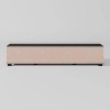 CorLiving Bromley TV Stand for TVs up to 85" Black: Modern Laminated Media Console with Metal Hardware - 4 of 4