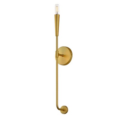 Maxim Lighting Vela 1 - Light Wall Light in  Satin Brass