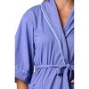 Casual Nights Womens Jersey Duster Short Robe - 4 of 4