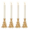 MOEPISY Christmas Tree Candle Holders Set of 4 ¨C Taper Candle Holders for Christmas Decorations - 4 of 4