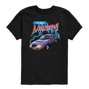 Boys' - Ford - Mustang Lightning Short Sleeve Graphic T-Shirt - 1 of 4