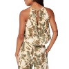 Women's TIE-DYE HALTER TANK TOP - bobi - 2 of 3