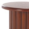 Monka Round End Table - ACC2304A - Walnut - Safavieh - 3 of 4