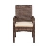WestinTrends 4-Piece Outdoor Patio Modern Sofa Conversation Set - 3 of 3
