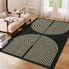 Living Room Rug, Soft Washable Rug Arch Rug, Non Slip Low Pile Floor Carpet Indoor for High Traffic Area in Nursery Bedroom Kitchen - 3 of 4
