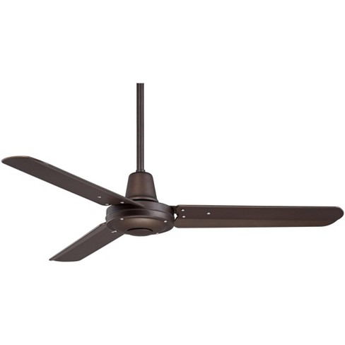 44 Inch Casa Vieja Industrial Outdoor Ceiling Fan With Remote Control Oil Rubbed Bronze Damp Rated For Patio Porch Brown, Indoor Outdoor Ceiling Fans