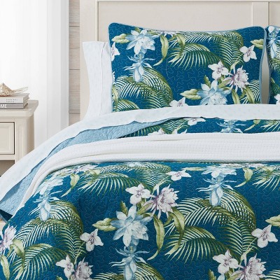 Southern Breeze Quilt & Sham Set Blue - Tommy Bahama, 4 of 20