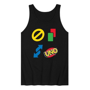 Men's - UNO - Men's Jersey Tank Top Graphic Tank Top - 1 of 3