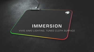 Sense AIMO RGB Illumination Gaming Mousepad by ROCCAT®