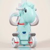 Whisen Toddler Ride On Rocking Horse, 4 Modes, Push Handle, High Backrest, Safe HDPE, Ideal Gift for 1-3 Year Kids - 2 of 4