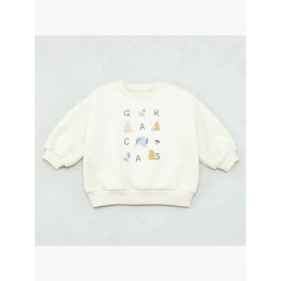 Girl Kids' Winter Animals Sweatshirt - Happy Prince