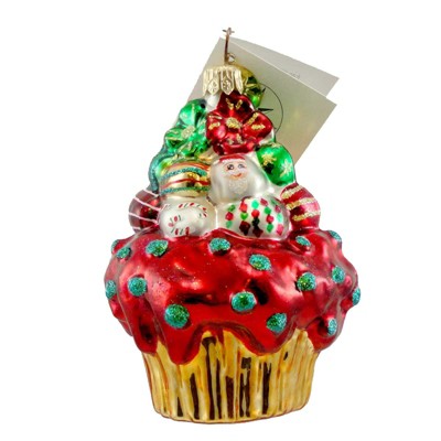 christmas ornament cake