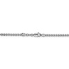Black Bow Jewelry 2.4mm 14k White Gold Diamond Cut Round Box Chain Necklace - 4 of 4