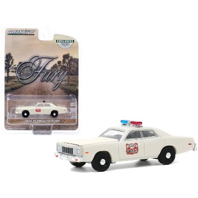 1975 Plymouth Fury Cream "Atlanta Police" (Georgia) "Hobby Exclusive" 1/64 Diecast Model Car by Greenlight
