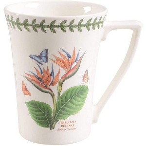 Portmeirion Exotic Botanic Garden Mandarin Mug, For Coffee, Tea, & Other Beverages, Ceramic, Dishwasher & Microwave Safe, 12-Ounce - 1 of 4