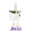 Unique Bargains Macrame Plant Hanger Woven Cotton Indoor Outdoor Decorative - 4 of 4