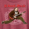 Women's - School of Rock - Dewey Finn Playing the Guitar Short Sleeve Graphic T-Shirt - 2 of 4