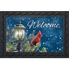 Briarwood Lane Winter Doormat 30x18 Indoor Outdoor Winter Solitude Cardinal For Winter Doormat - 2 of 4