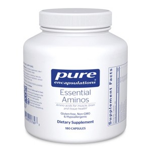 Pure Encapsulations Essential Amino Acids - Muscle Recovery Support & Health* - with Leucine, Threonine & Tryptophan - 180 Capsules - 1 of 4