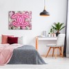 Stupell Industries Pink Neon Glam Flowers, 30" x 40" - 2 of 4
