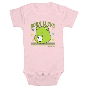 Infant's Care Bears St. Patrick's Day Good Luck Bear Lucky Bodysuit - 1 of 3
