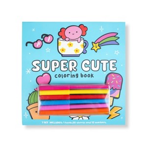 Kids' Coloring Book with Markers Sweet Treat - Bullseye's Playground™ - 1 of 3