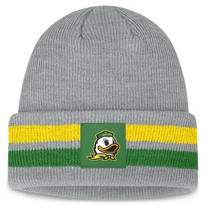 NCAA Oregon Ducks Knit Cuffed Ridge Beanie - 1 of 2