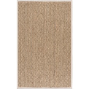Natural Fiber Twill Plain Seagrass NF111 Indoor Rugs - Safavieh - 1 of 4