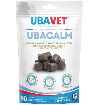 UBAVET Ubacalm Calming and Stress Relief Soft Dog Chews