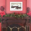 Whisen "Christmas Wagon" by Billy Jacobs Ready to Hang Holiday Framed Print, White Frame - 2 of 4