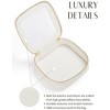 Generic Small Cosmetic Bag for Purse Mini Makeup Bag for School Cute Clear Make Up Pouch for Travel Tiny Leather - 3 of 4
