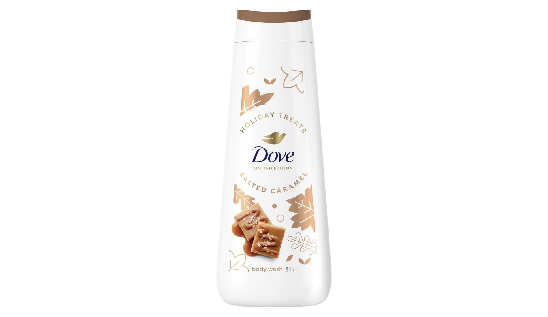 Dove Beauty Fall Treats Limited Edition Body Wash - Salted Caramel - 20 fl oz