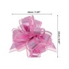 Unique Bargains Matte Bows for Gift Wrapping Christmas Decorative 47.24"x1.97" 3Pcs - 2 of 4