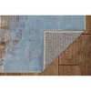 HomeStock Washable Kyler Beige/Blue 5x7, Transitional, Machine Woven with Printed Designs - 4 of 4