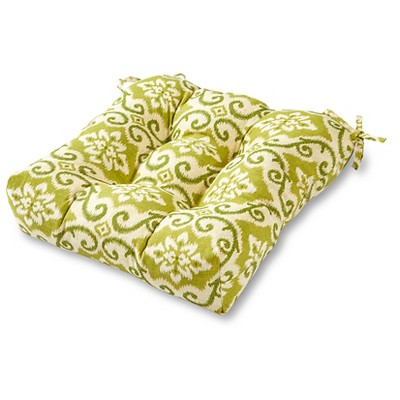 Shoreham Ikat Outdoor Seat Cushion - Kensington Garden