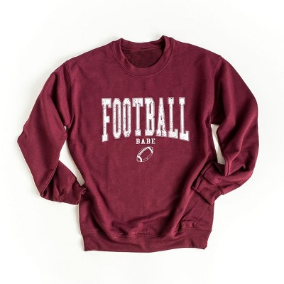 Simply Sage Market Women's Graphic Sweatshirt Varsity Football Babe