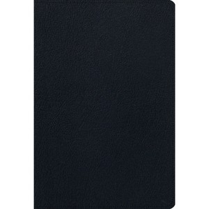 ESV Men's Study Bible (Genuine Leather, Black) - (Leather Bound) - 1 of 1