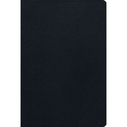 ESV Men's Study Bible (Genuine Leather, Black) - (Leather Bound) - image 1 of 1