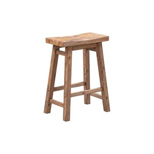 24" Sonoma Saddle Counter Height Barstool - Boraam - 1 of 4