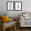 2Piece Vignette It's Called Furrniture Isn't It? Black Framed Wall Art for Living Room,Wall Art Print for Home Decor by Deb Strain - 4 of 4