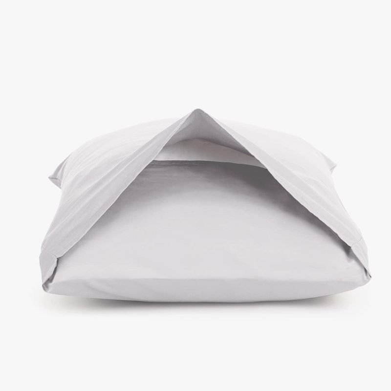 Superity Linen Standard Pillow Cases - 2 Pack - 100% Premium Cotton - Envelope Enclosure, 6 of 11