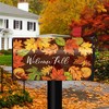 Briarwood Lane Leaf Toss Fall Large Mailbox Cover Colored Leaves - 2 of 3